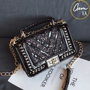 Shimmer Crossbody Handbag